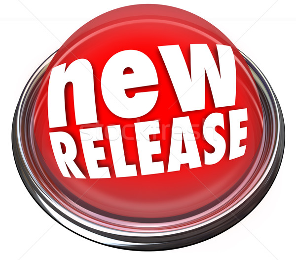 New Release Product Debut Update Refresh Red Button Refresh Stock photo © iqoncept