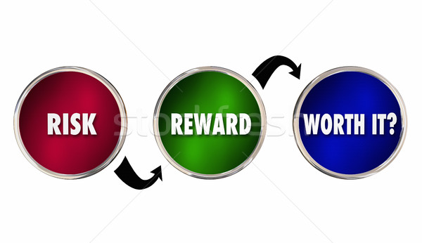 Risk Reward Worth It Analysis Evaluation 3d Illustration Stock photo © iqoncept
