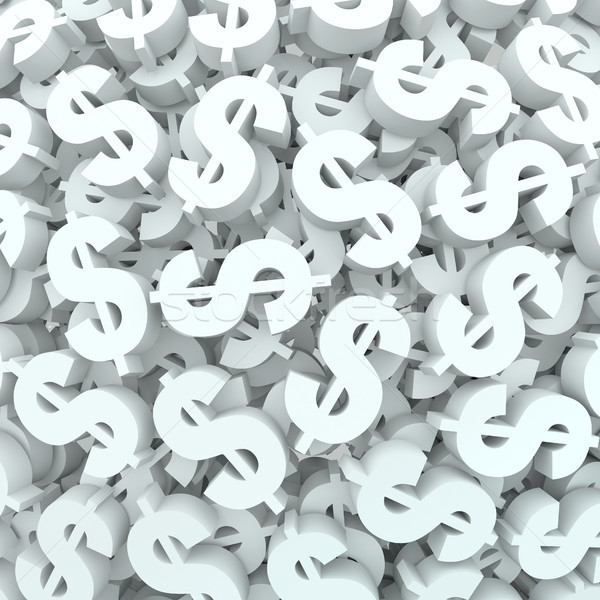 Currency Money Background Dollar Signs Finance Stock photo © iqoncept