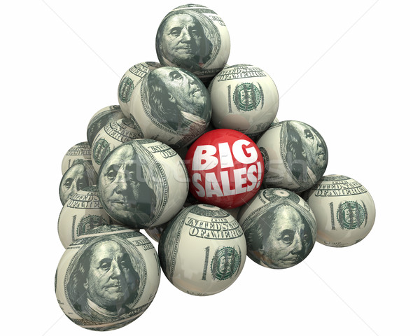 客戶 球 / big sales increase selling customers ball pyramd