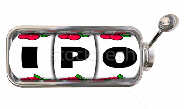 IPO Bet New Company Start-Up Initial Public Stock Offering Stock photo © iqoncept