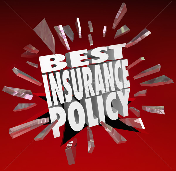 Best Insurance Policy Words Coverage Health Care Protection Stock photo © iqoncept