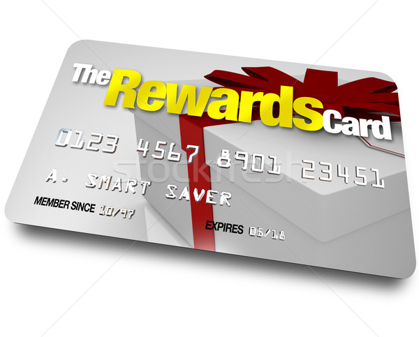 The Rewards Credit Card Earn Refunds and Rebates Stock photo © iqoncept