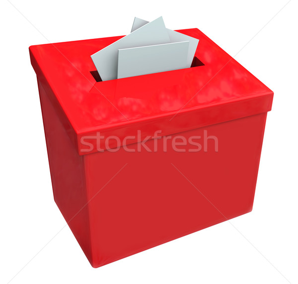 Suggestion Idea Feedback Comments Collection Box Stock photo © iqoncept