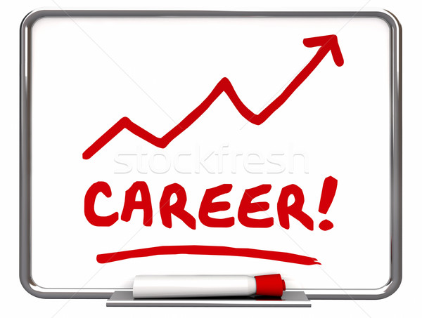 Career Work History Job Prospect Achievement 3d Illustration Stock photo © iqoncept
