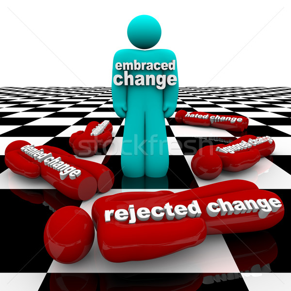 Embrace or Reject Change Stock photo © iqoncept