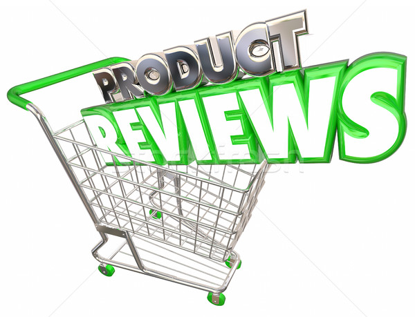 Product Reviews Shopping Cart Rate Purchase Customer 3d Illustra Stock photo © iqoncept