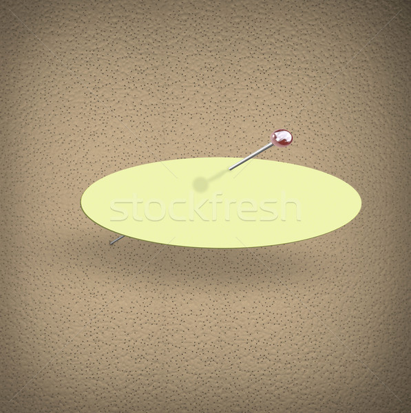 Bulletin Board Pushpin 1 Piece Paper Share Message Group Office  Stock photo © iqoncept
