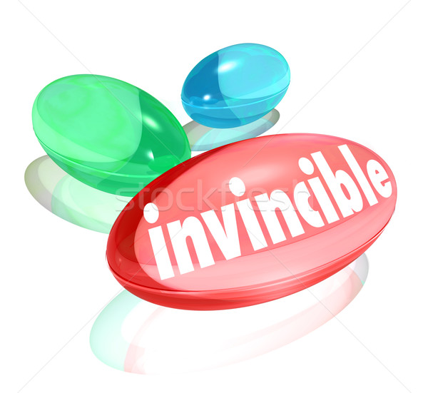Invincible Vitamins Ultimate Strength Supplements Stock photo © iqoncept