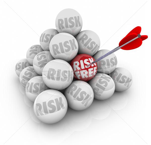 Risk Free Choice Best Option Safety Satisfaction Guaranteed Stock photo © iqoncept