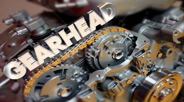 Wort Motor Tech Fan Leistung 3D Stock foto © iqoncept