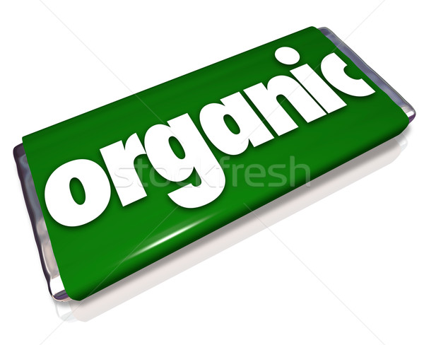 Organic Snack Candy Bar Natural Healthy Food Choice Stock photo © iqoncept