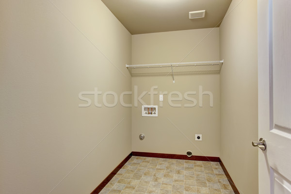 Small unfurnished laundry room. Stock photo © iriana88w