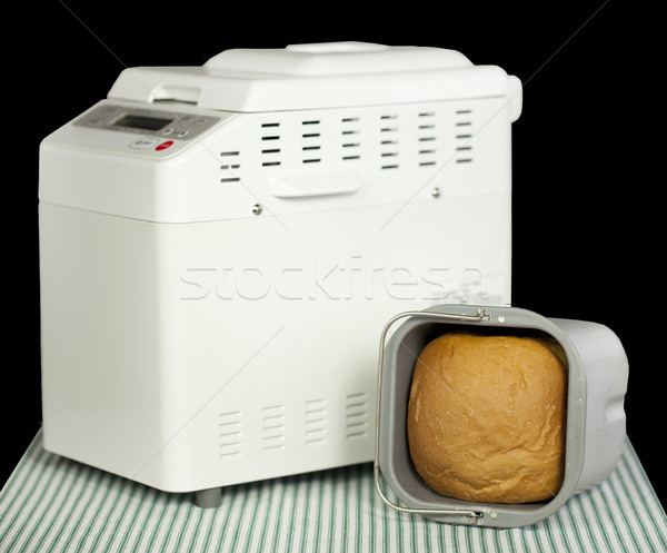Brot Maschine frischen home weiß Stock foto © iriana88w