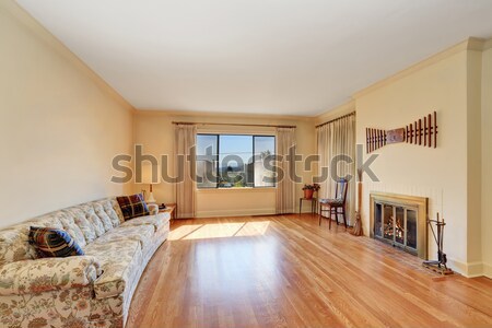 Modern Luxury Bedroom With Bed Dresser And Lake View Stock Photo