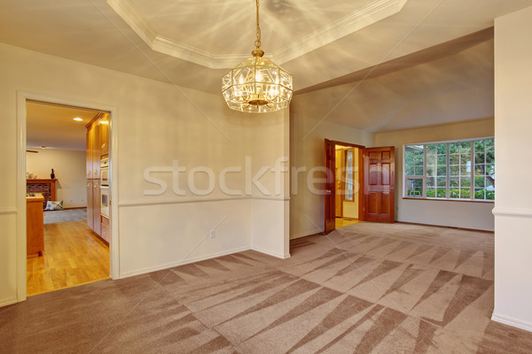 Nice carpet dinning room. Stock photo © iriana88w