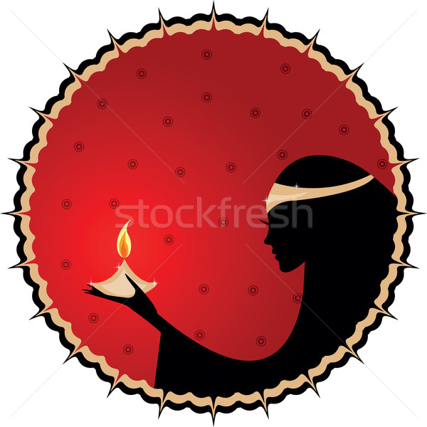 Stock photo:  Diwali Greeting