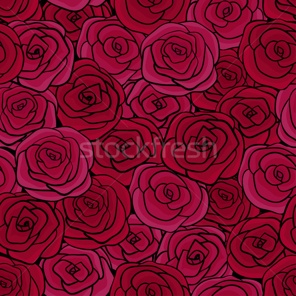 Seamless natural pattern Stock photo © Irinka_Spirid