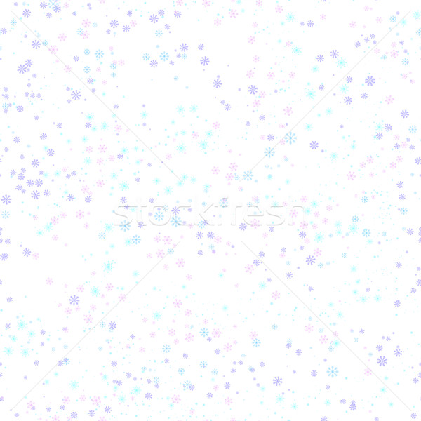 Seamless winter pattern Stock photo © Irinka_Spirid