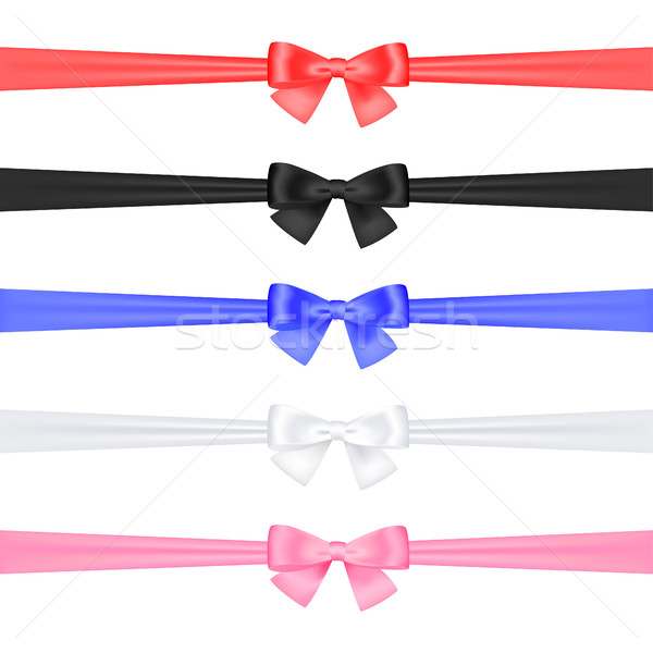 Set of bows Stock photo © Irinka_Spirid