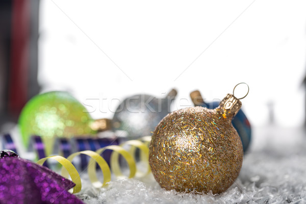 Christmas and new year decoration Stock photo © ironstealth