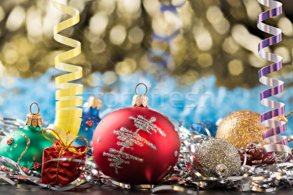 Christmas and new year decoration Stock photo © ironstealth