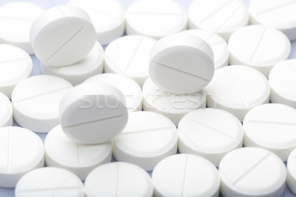 Alb pastile medical durere pasă stil de viaţă Imagine de stoc © ironstealth