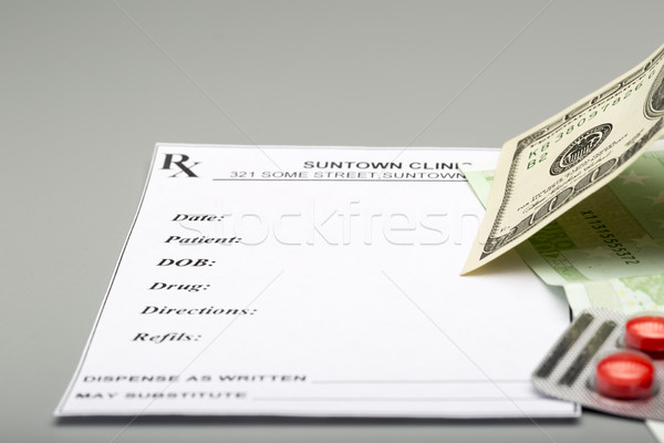 Cost of medicine Stock photo © ironstealth