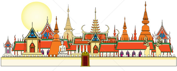 Stock photo: Bangkok royal palace