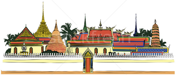Bangkok royal palace Stock photo © isaxar