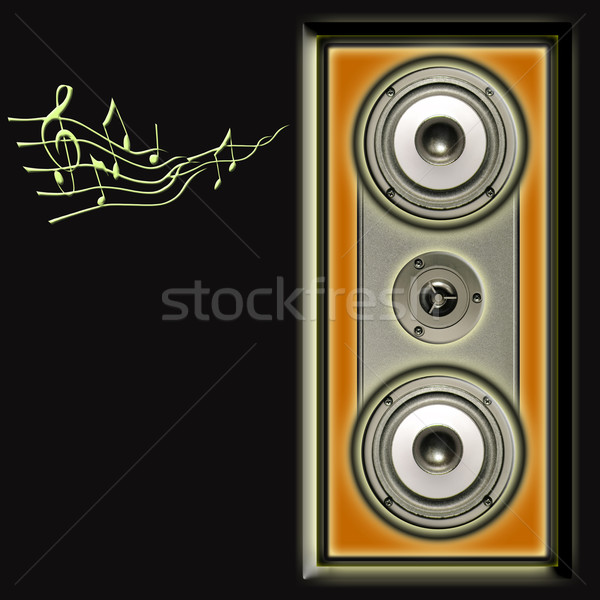 acoustic speakers system Stock photo © Iscatel