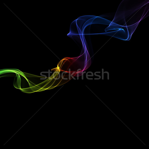 abstract colorful smoke Stock photo © Iscatel