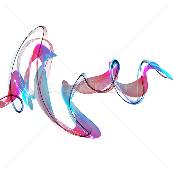 abstract colorful waves Stock photo © Iscatel