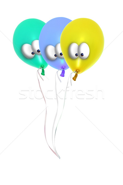 comic balloons Stock photo © Iscatel