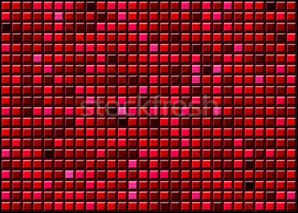 Abstract rosso gradiente piazze wallpaper pattern Foto d'archivio © Iscatel