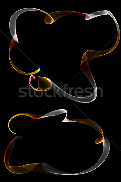 abstract ribbon frames Stock photo © Iscatel