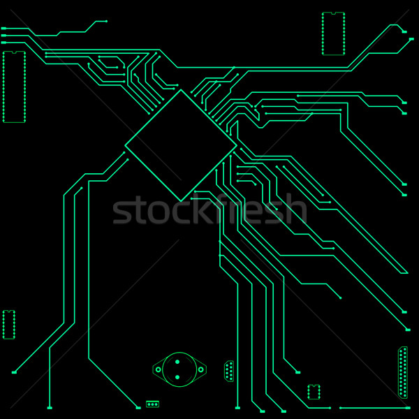 circuit board Stock photo © Iscatel