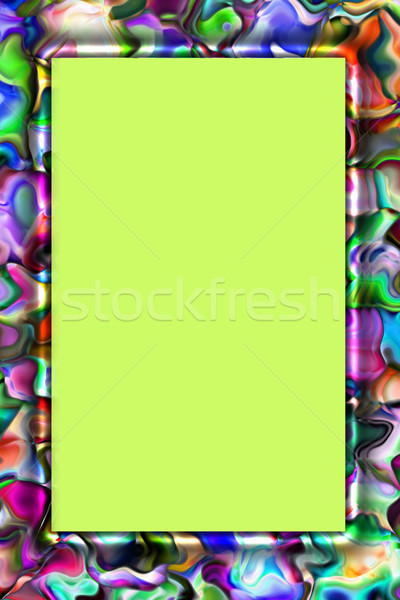 abstract colorful frame Stock photo © Iscatel