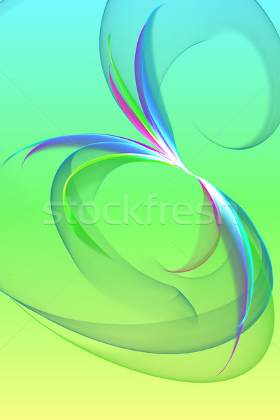 abstract flower; Stock photo © Iscatel