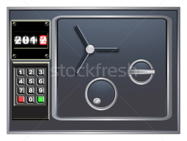 New Year's safe Stock photo © Iscatel