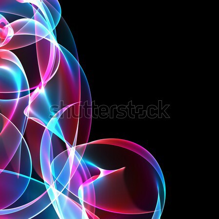 Absztrakt színes körök szivárvány festmény energia Stock fotó © Iscatel