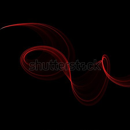 abstract ribbon waves Stock photo © Iscatel