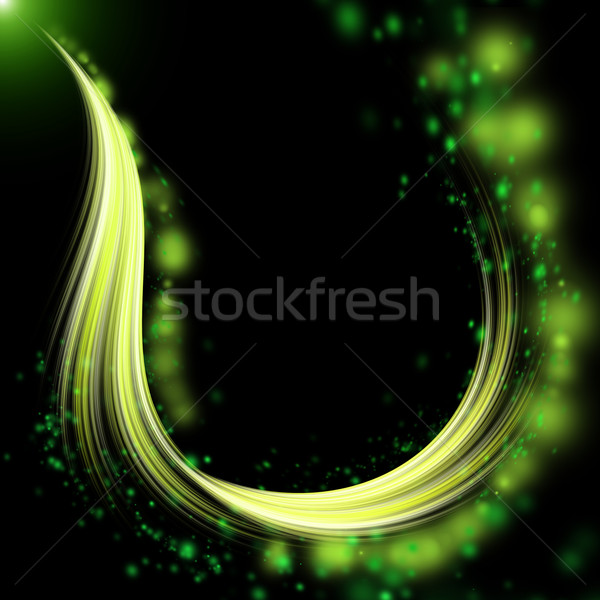 abstract green template Stock photo © Iscatel