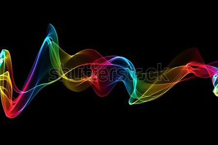 abstract distortion waves  Stock photo © Iscatel