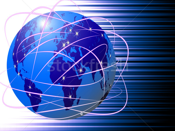 global Internet communications technology Stock photo © Iscatel