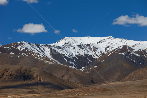 Montanhas belo paisagem sibéria céu gelo Foto stock © ISerg