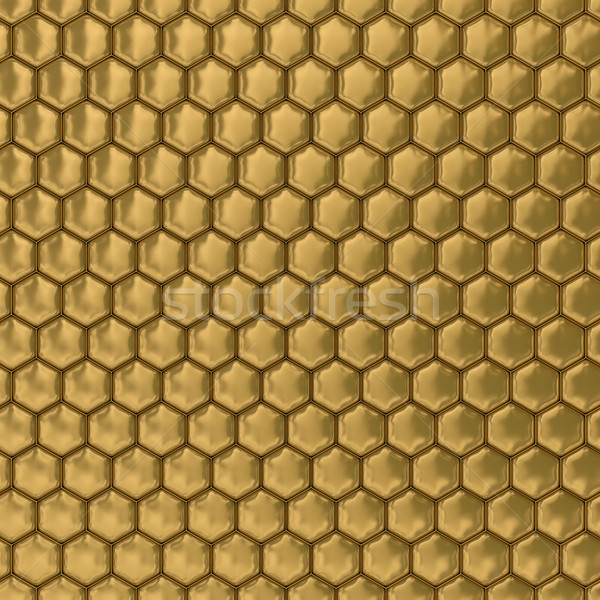 Fésű méz 3D kép illusztrációk absztrakt Stock fotó © ISerg