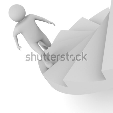 leadership concept on white background. Isolated 3D image Stock photo © ISerg