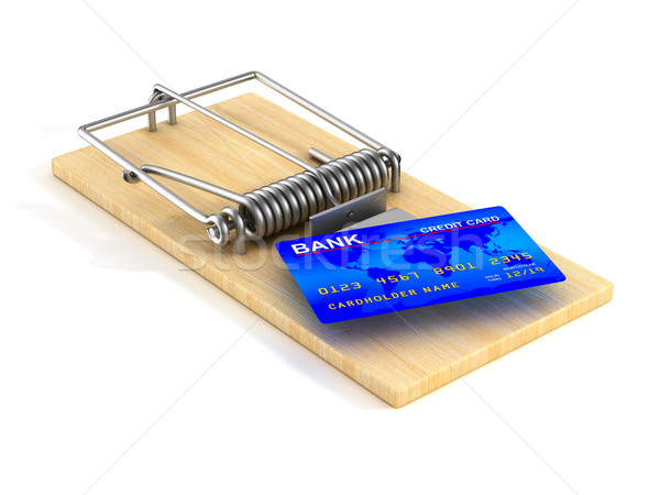 Financial risk. Isolated 3D image Stock photo © ISerg