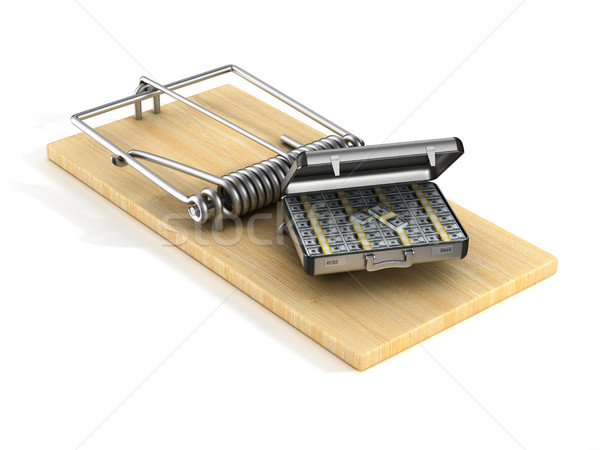 Financial risk. Isolated 3D illustration Stock photo © ISerg